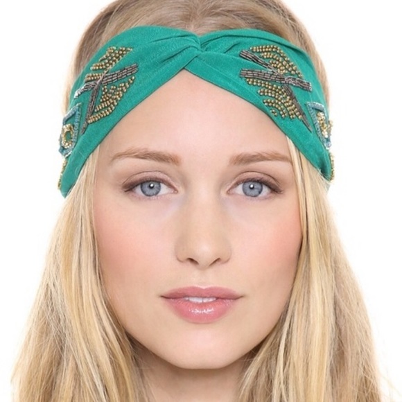 Anthropologie twisted, embellished headband - Picture 4 of 4